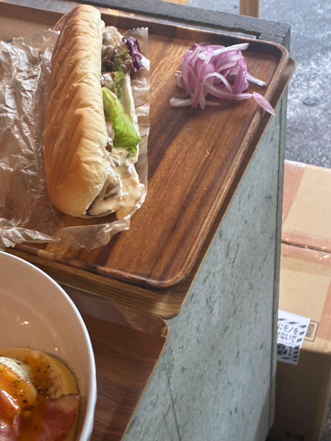 Eggs Benedict, Chicken Panini,
